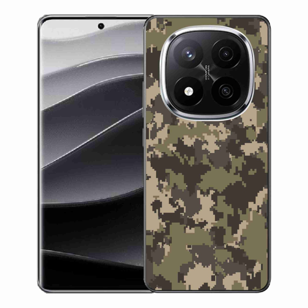 Gelový kryt mmCase na Xiaomi Redmi Note 14 Pro+ 5G - maskáčový vzor 12