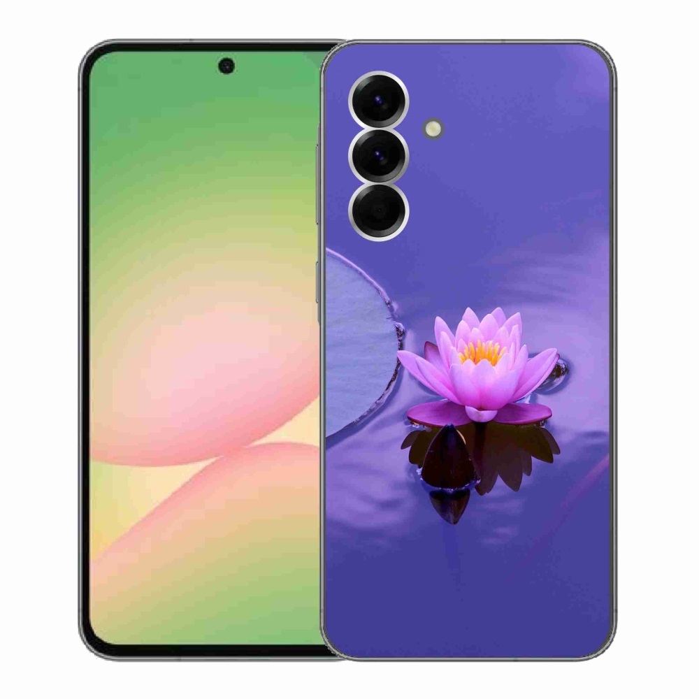 Gelový kryt mmCase na Samsung Galaxy A56 5G - květ na hladině