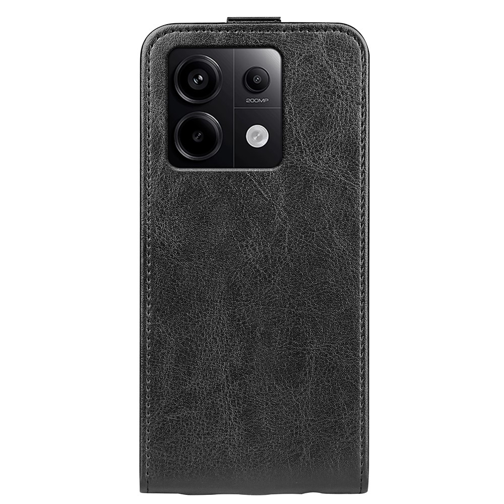 Vertical flipové pouzdro na Xiaomi Redmi Note 13 Pro 5G/Poco X6 5G - černé