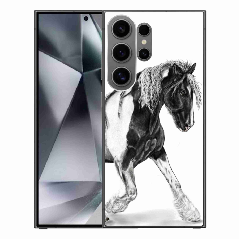 Gelový kryt mmCase na Samsung Galaxy S24 Ultra - kůň