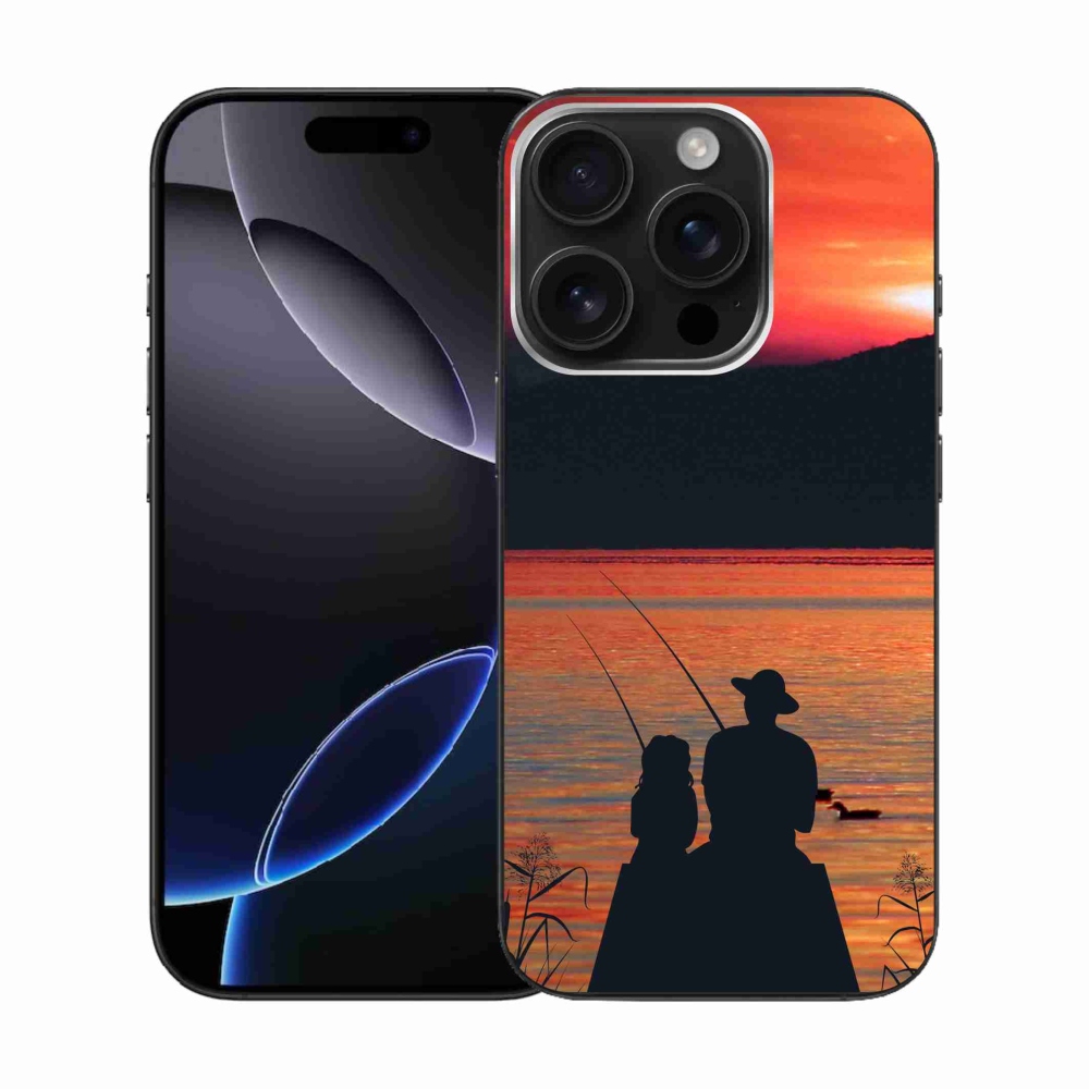 Gelový kryt mmCase na iPhone 16 Pro - rybaření 3
