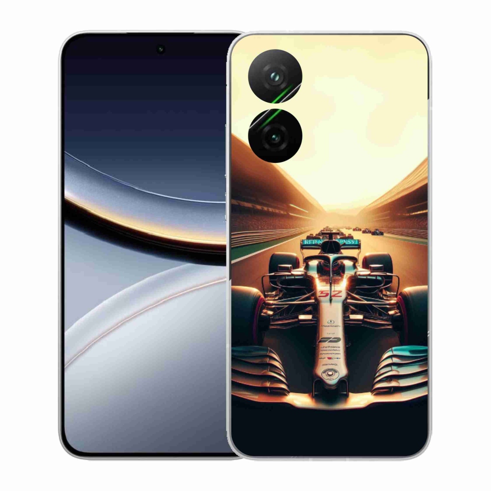 Gelový kryt mmCase na Xiaomi Poco F7 5G - formule 1