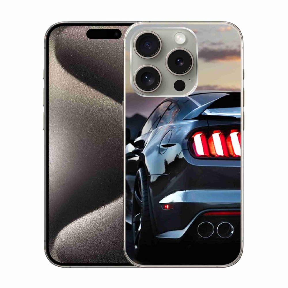 Gelový kryt mmCase na iPhone 15 Pro - auto 7