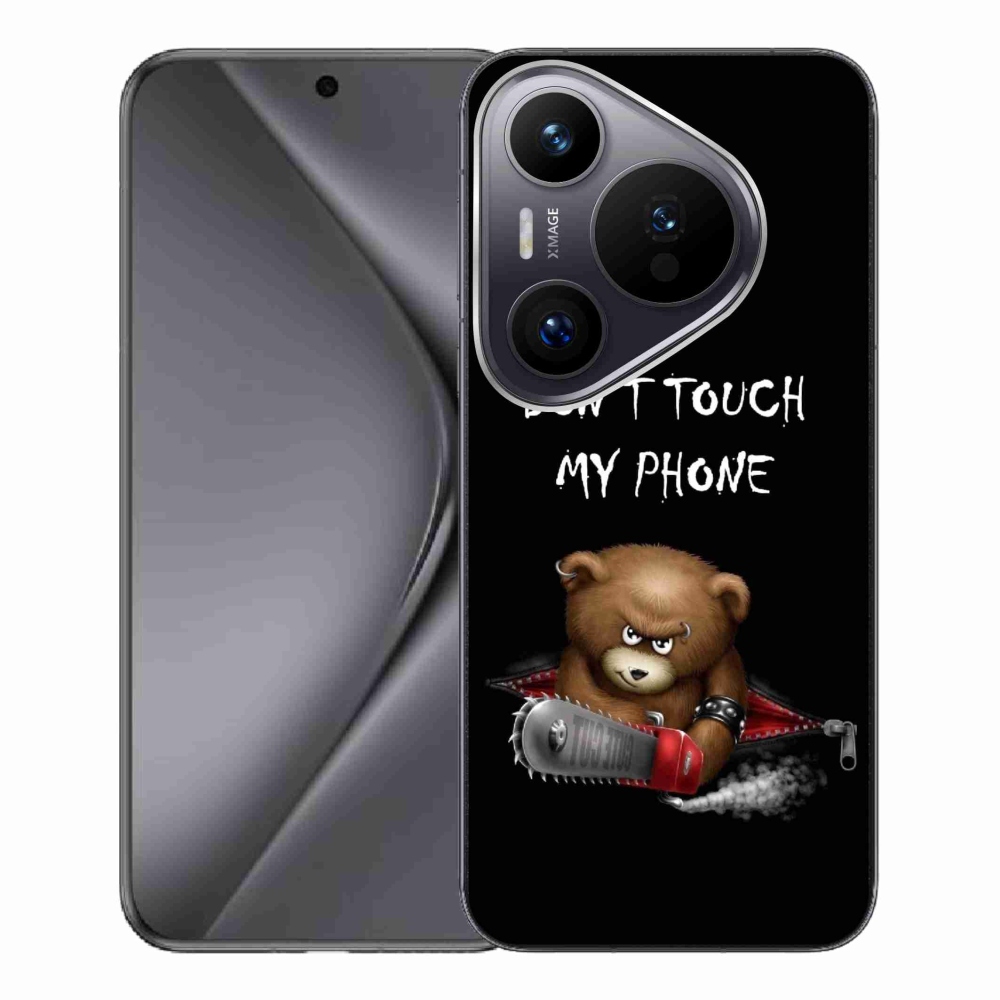 Gelový kryt mmCase na Huawei Pura 70 Pro - nesahej na telefon