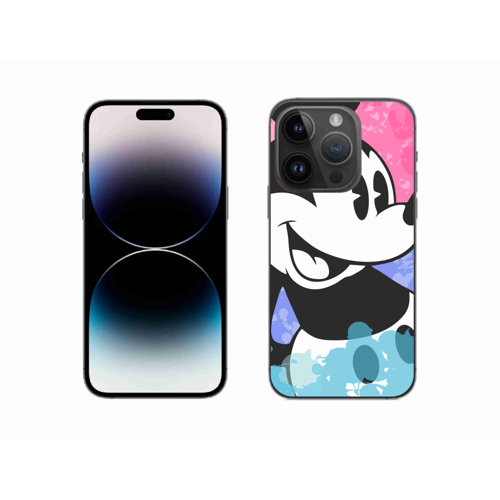 Gelový kryt mmCase na iPhone 14 Pro 6.1 - mickey mouse
