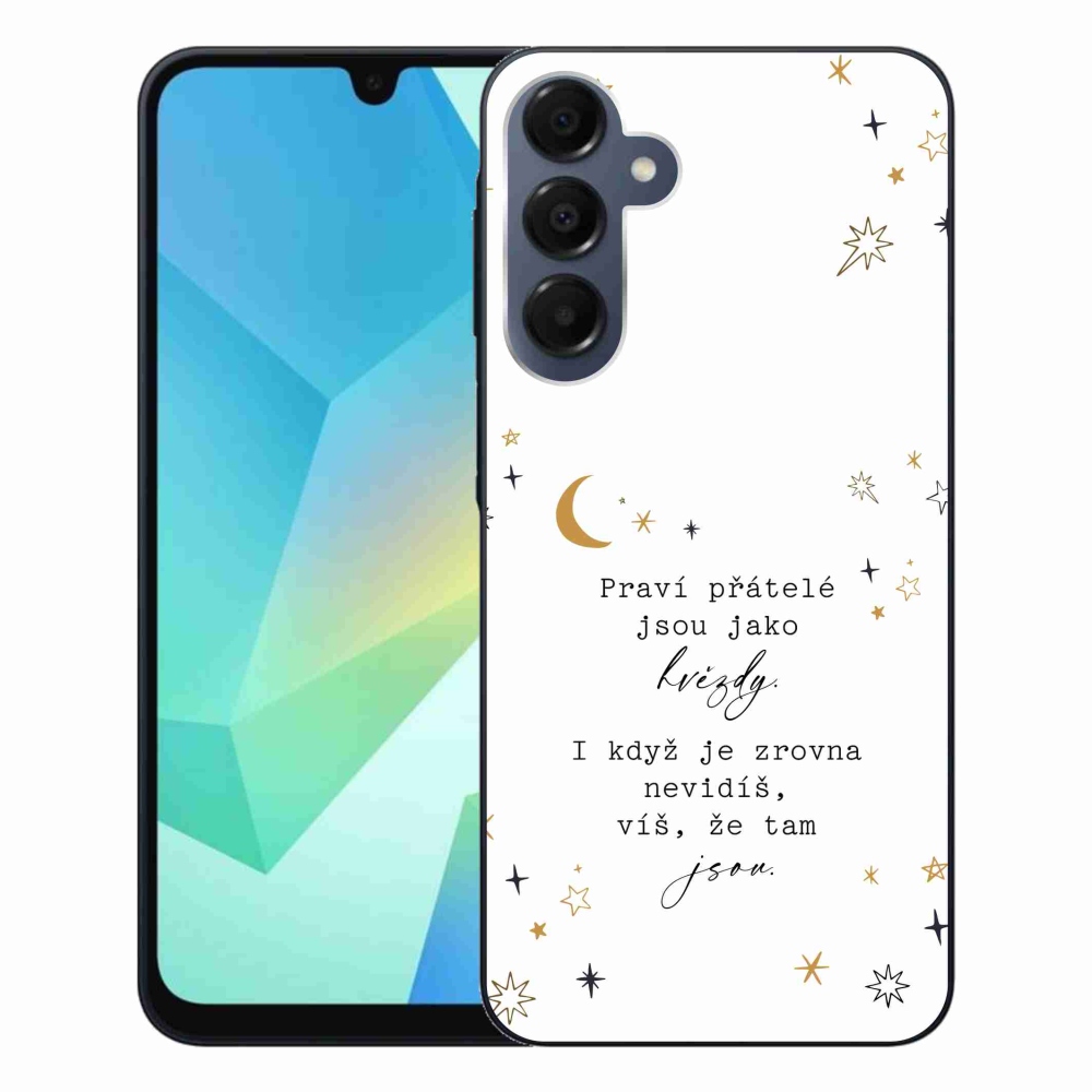 Gelový kryt mmCase na Samsung Galaxy A16 4G/5G - citát 6 bílé pozadí