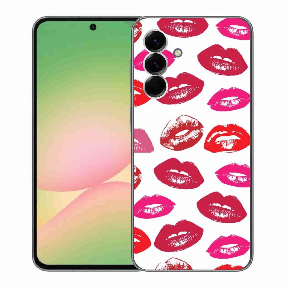 Gelový kryt mmCase na Samsung Galaxy A56 5G - rty