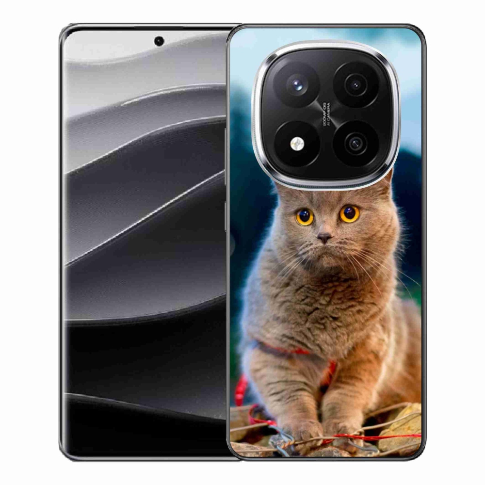 Gelový kryt mmCase na Xiaomi Redmi Note 14 Pro+ 5G - britská modrá 2