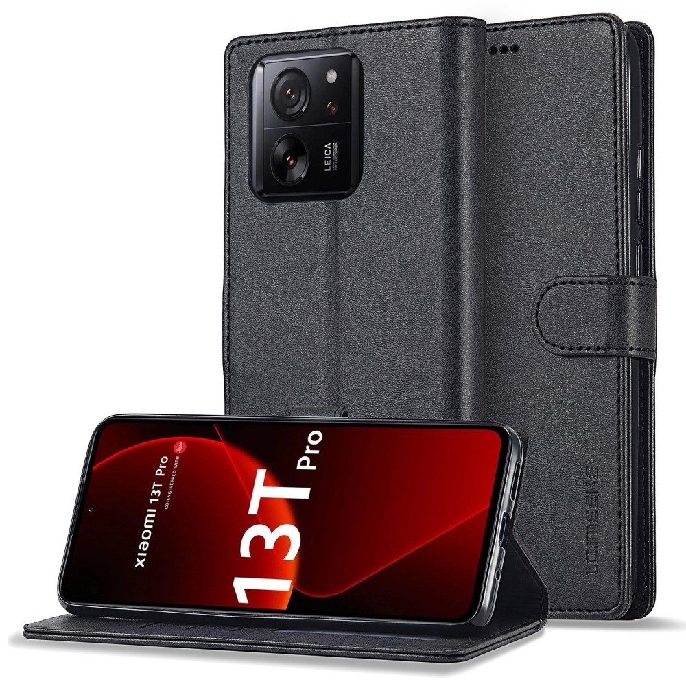 IMEEKE knížkové pouzdro na Xiaomi 13T/13T Pro - černé