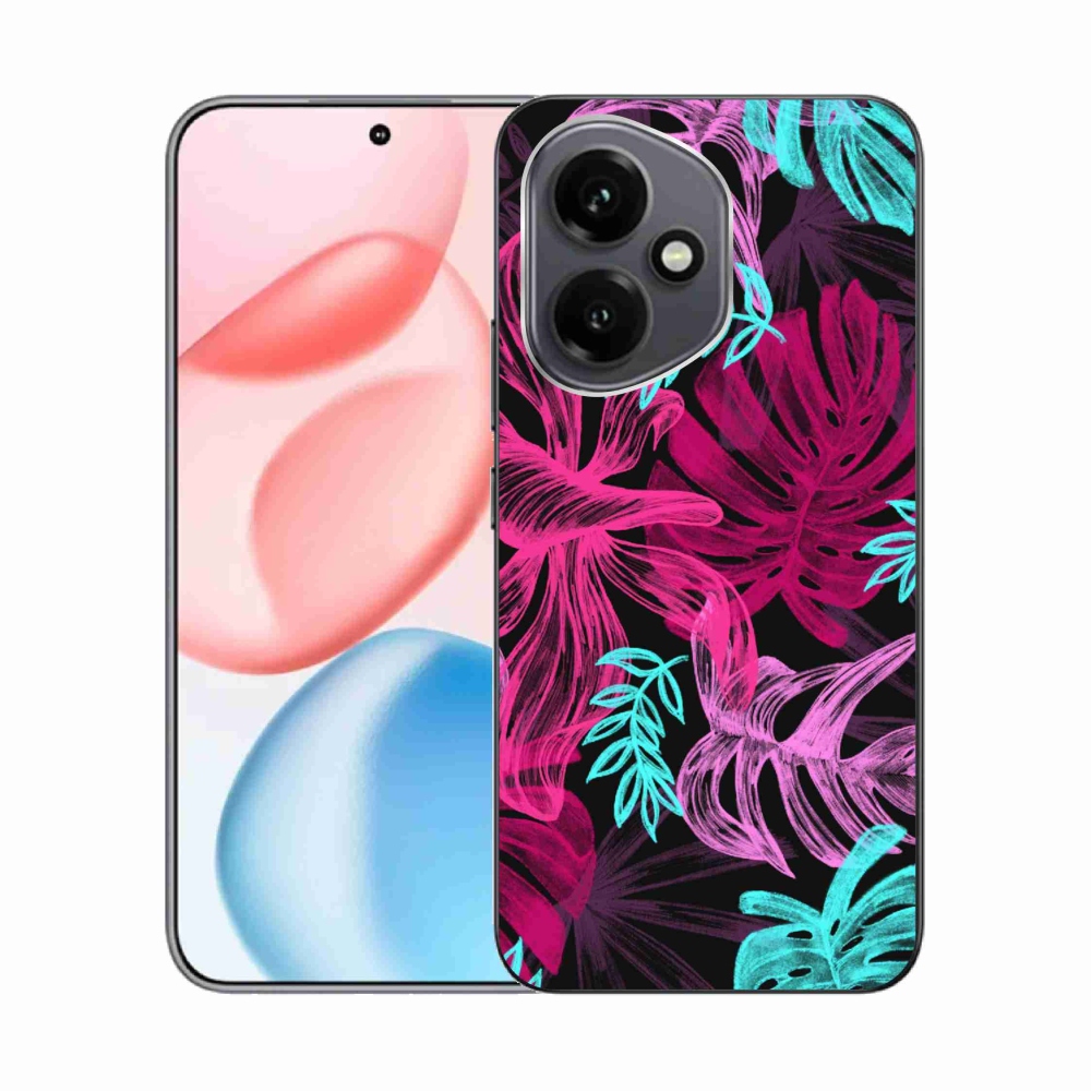 Gelový kryt mmCase na Honor 400 - květiny 1