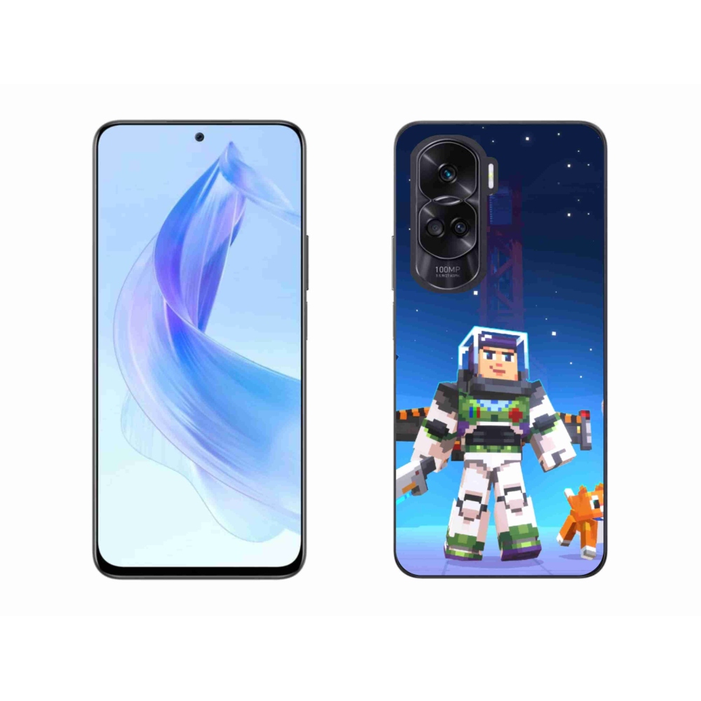 Gelový kryt mmCase na Honor 90 Lite - minecraft 2
