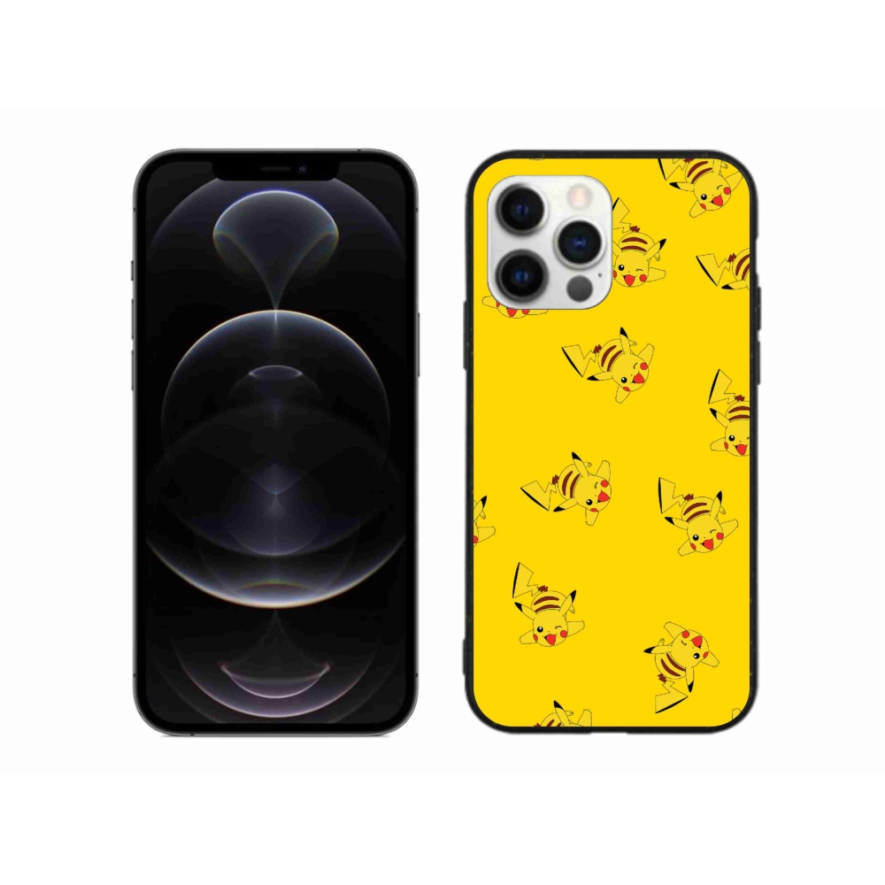 Gelový kryt mmCase na iPhone 12 Pro Max - pikachu