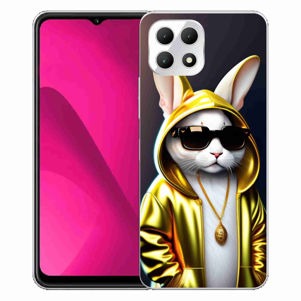 Gelový kryt mmCase na T-Mobile T Phone 2 - kočka boss