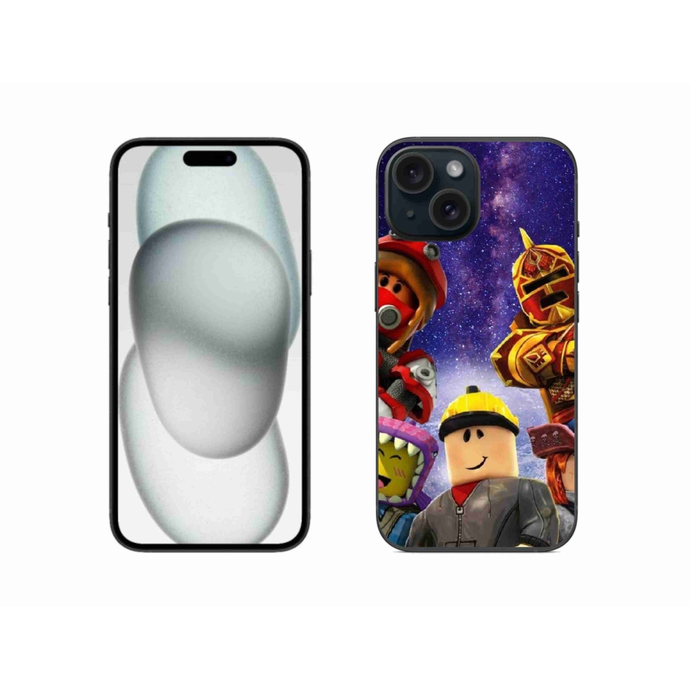 Gelový kryt mmCase na iPhone 15 - roblox 3