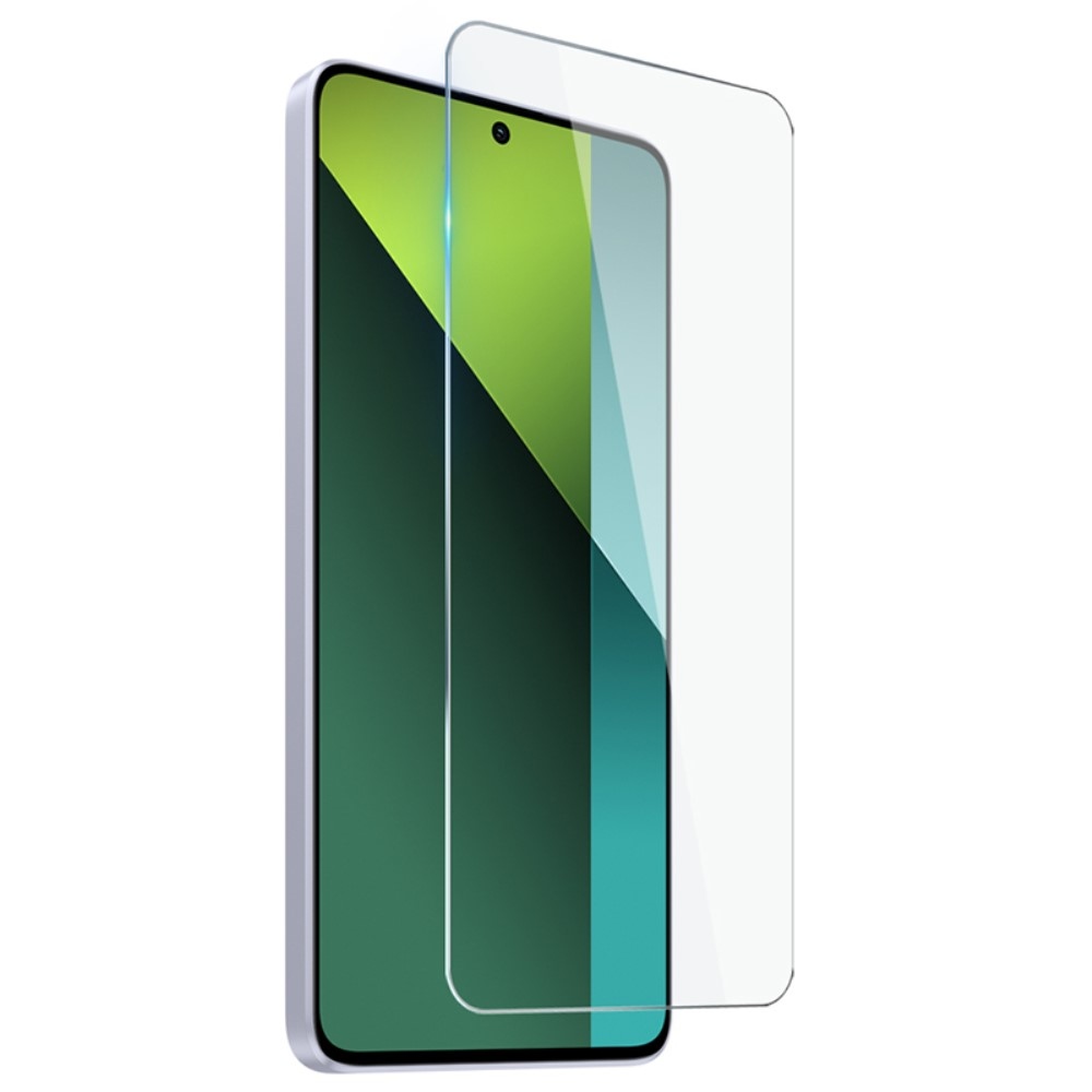 NORTHJO průhledný gelový obal + tvrzené sklo na Xiaomi Redmi Note 13 Pro 5G/Poco X6 5G - průhledný