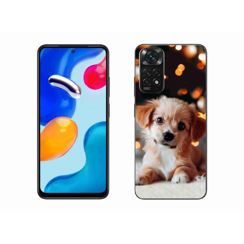 Gelový kryt mmCase na Xiaomi Redmi Note 11S 4G - štěňátko