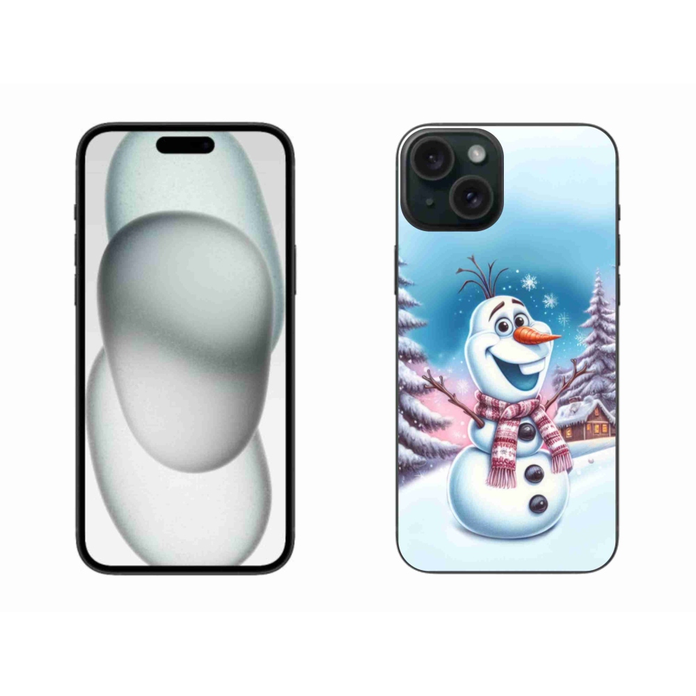 Gelový kryt mmCase na iPhone 15 Plus - ledové království