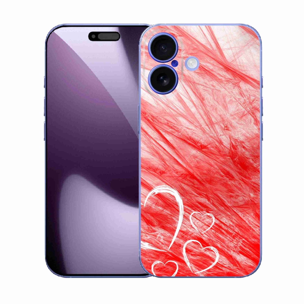Gelový kryt mmCase na iPhone 17 - heart