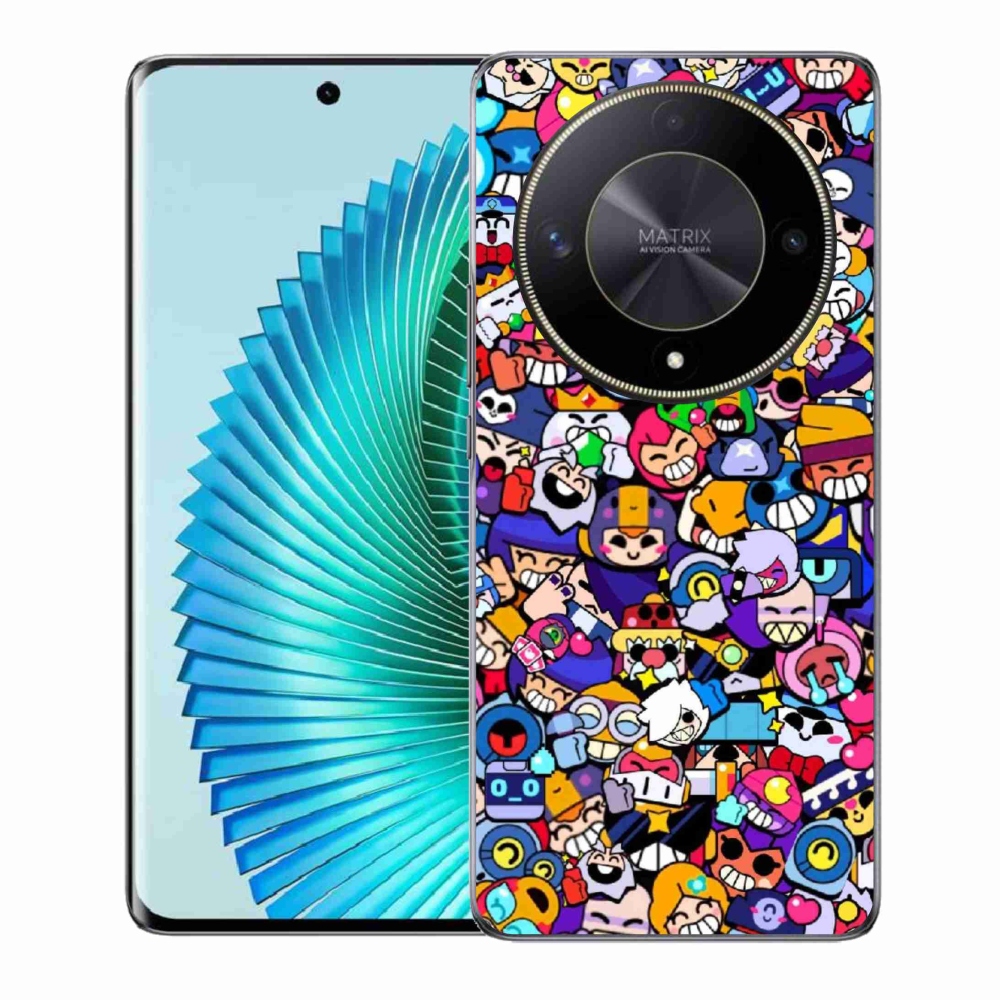 Gelový kryt mmCase na Honor Magic 6 Lite 5G - brawl stars 2