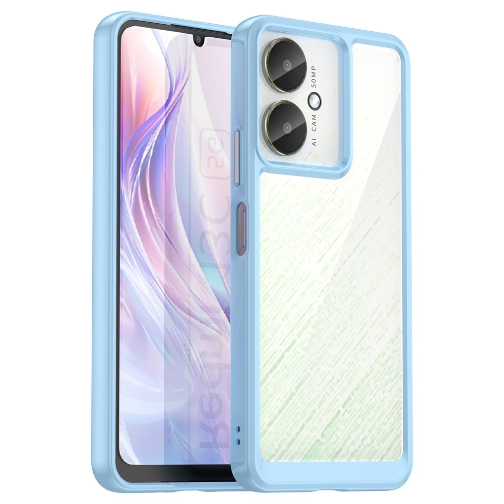 Gelový obal s pevnými zády na Xiaomi Redmi 13C 5G - modrý