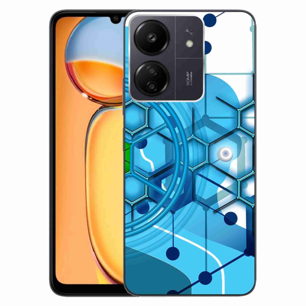 Gelový kryt mmCase na Xiaomi Poco C65/Redmi 13C - abstraktní vzor 2