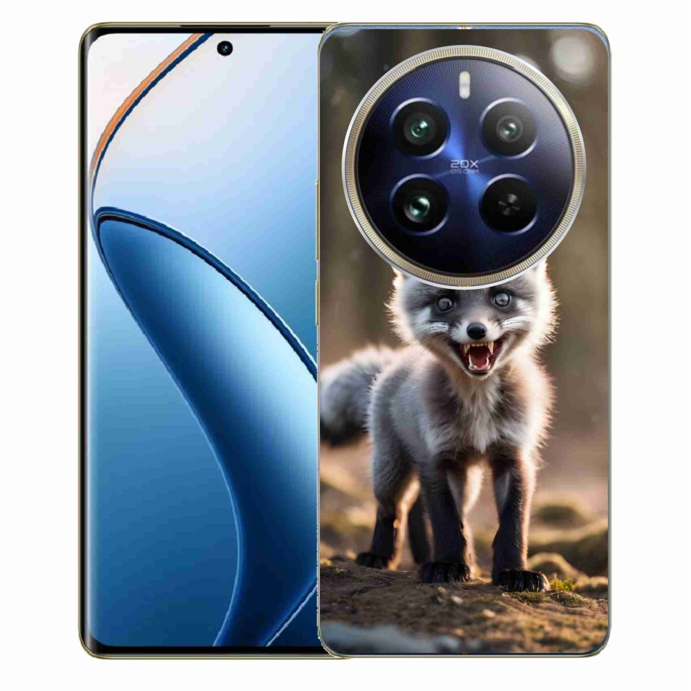 Gelový kryt mmCase na Realme 12 Pro 5G/12 Pro+ 5G - rozzuřená liška