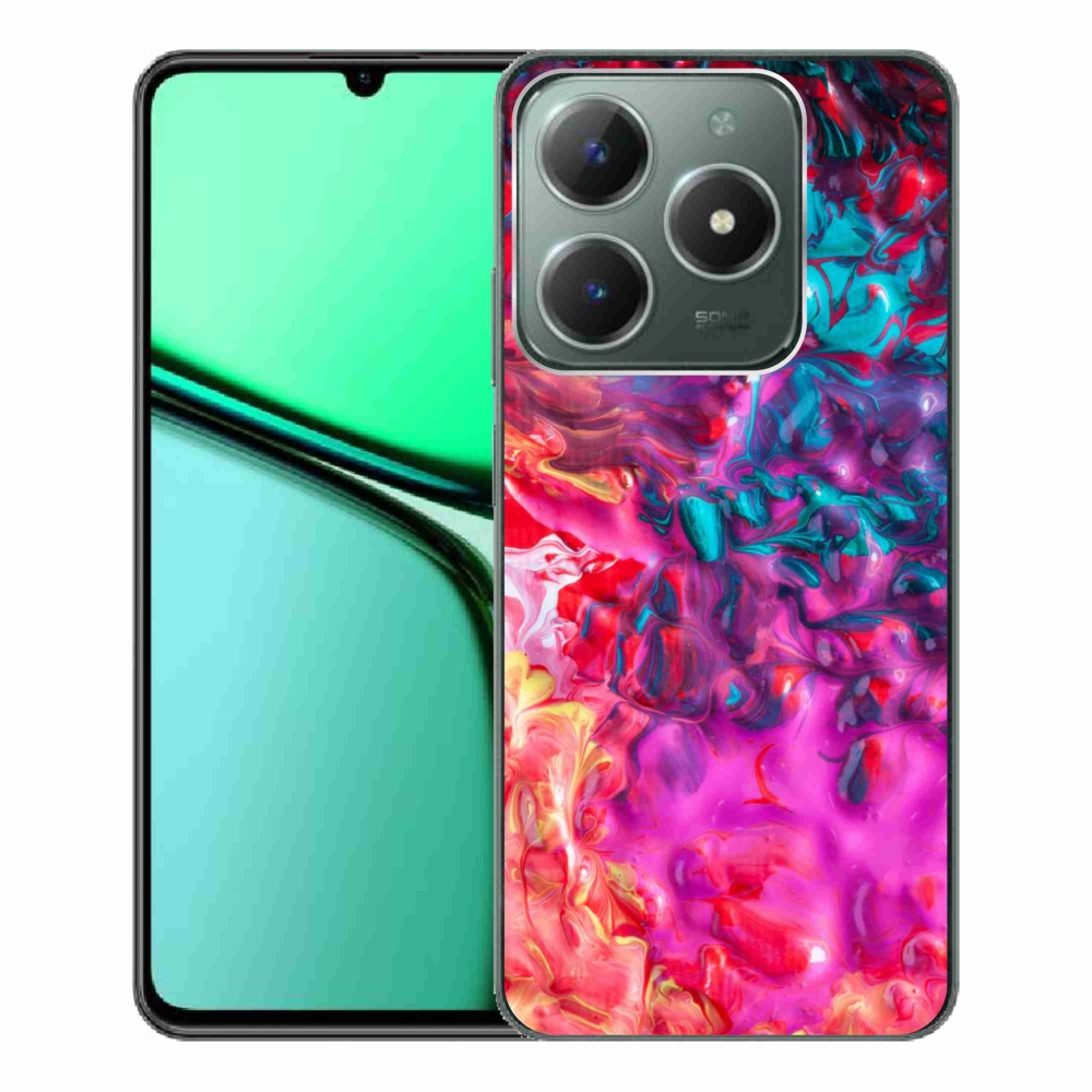 Gelový kryt mmCase na Realme C61 - abstrakt 27