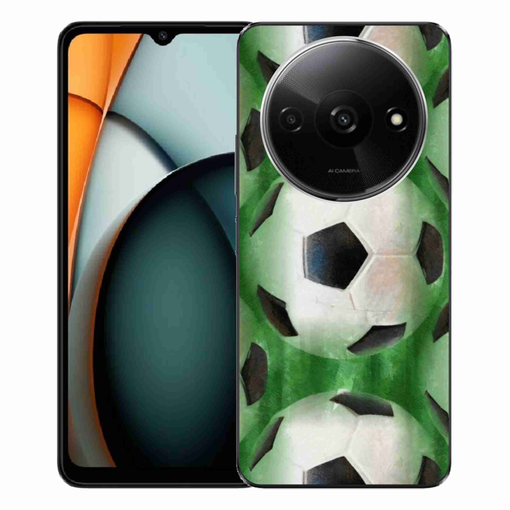 Gelový kryt mmCase na Xiaomi Redmi A3 - fotbalový míč