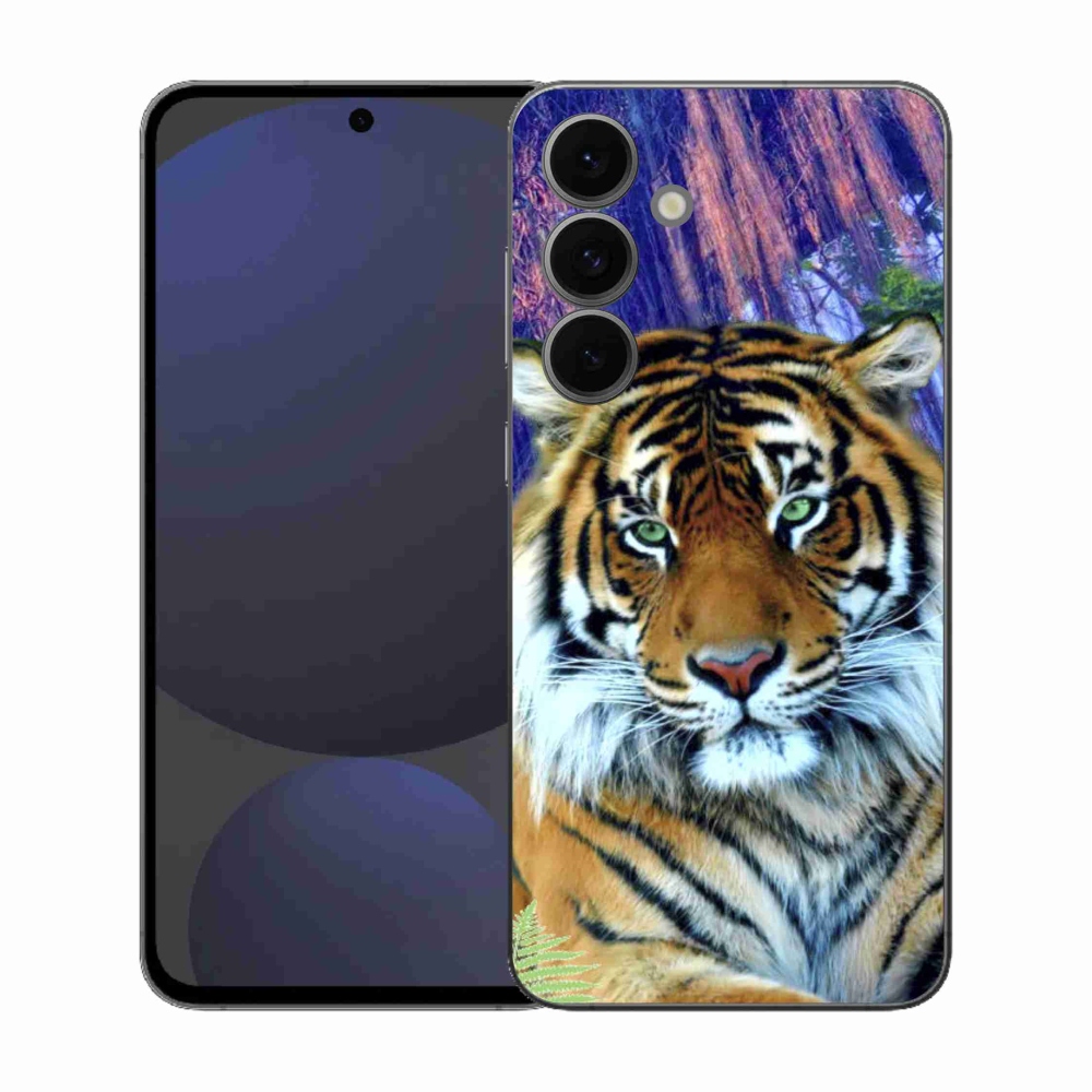 Gelový kryt mmCase na Samsung Galaxy S25 FE - tygr