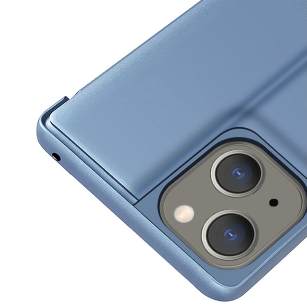 Surface zavírací kryt s matným předkem na iPhone 15 - modrý