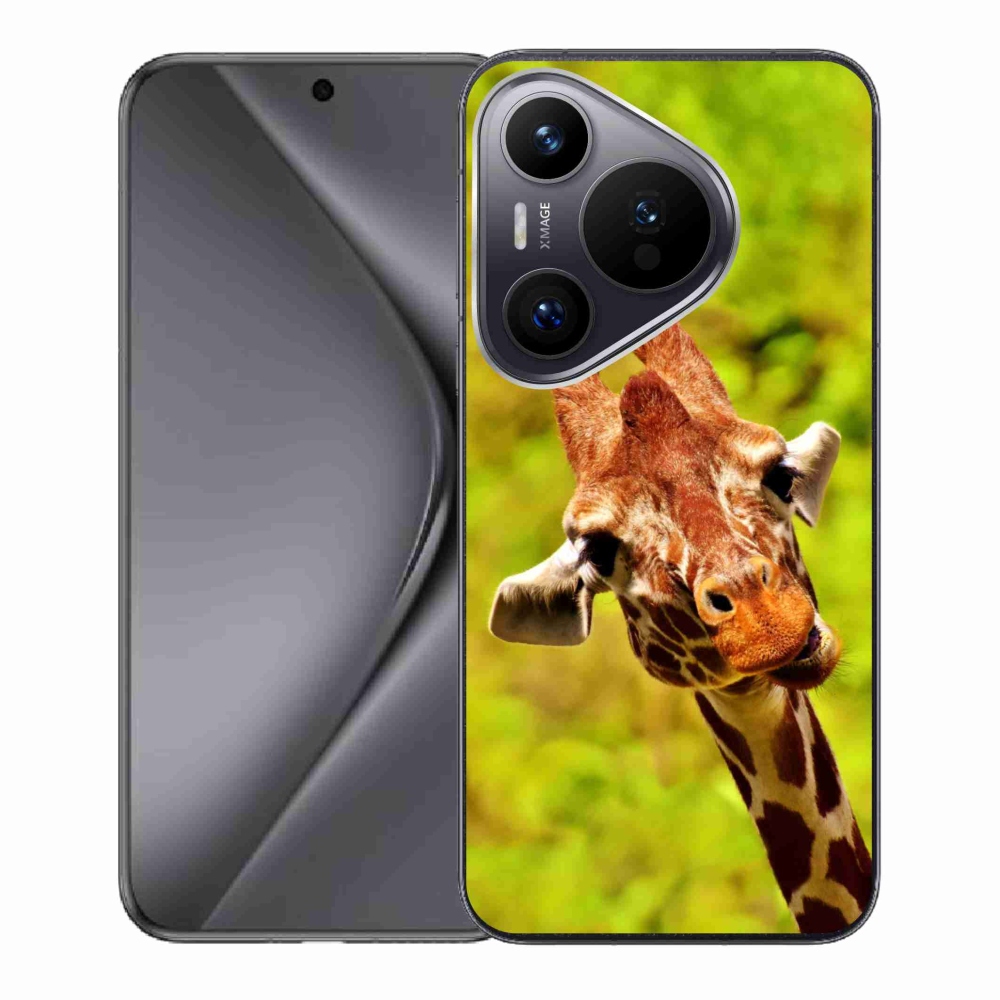 Gelový kryt mmCase na Huawei Pura 70 - žirafa