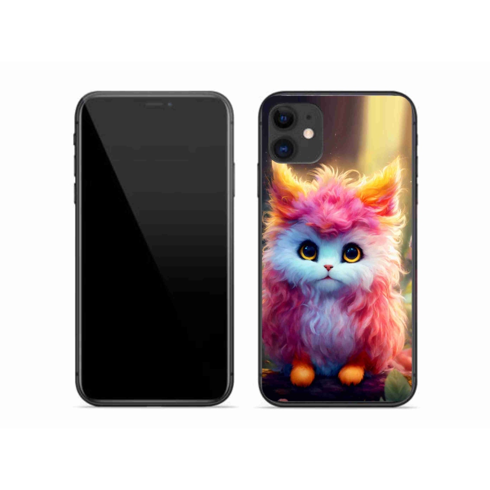 Gelový kryt mmCase na iPhone 11 - roztomilé kotě 5