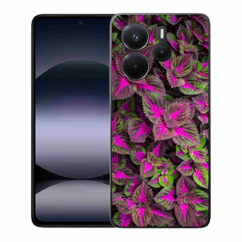 Gelový kryt mmCase na Xiaomi Redmi Note 14 - květiny 10