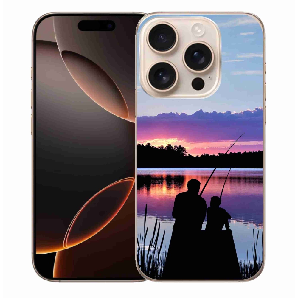 Gelový kryt mmCase na iPhone 16 Pro Max - rybaření 2