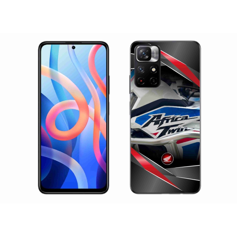 Gelový kryt mmCase na Xiaomi Redmi Note 11S 5G - motorka honda