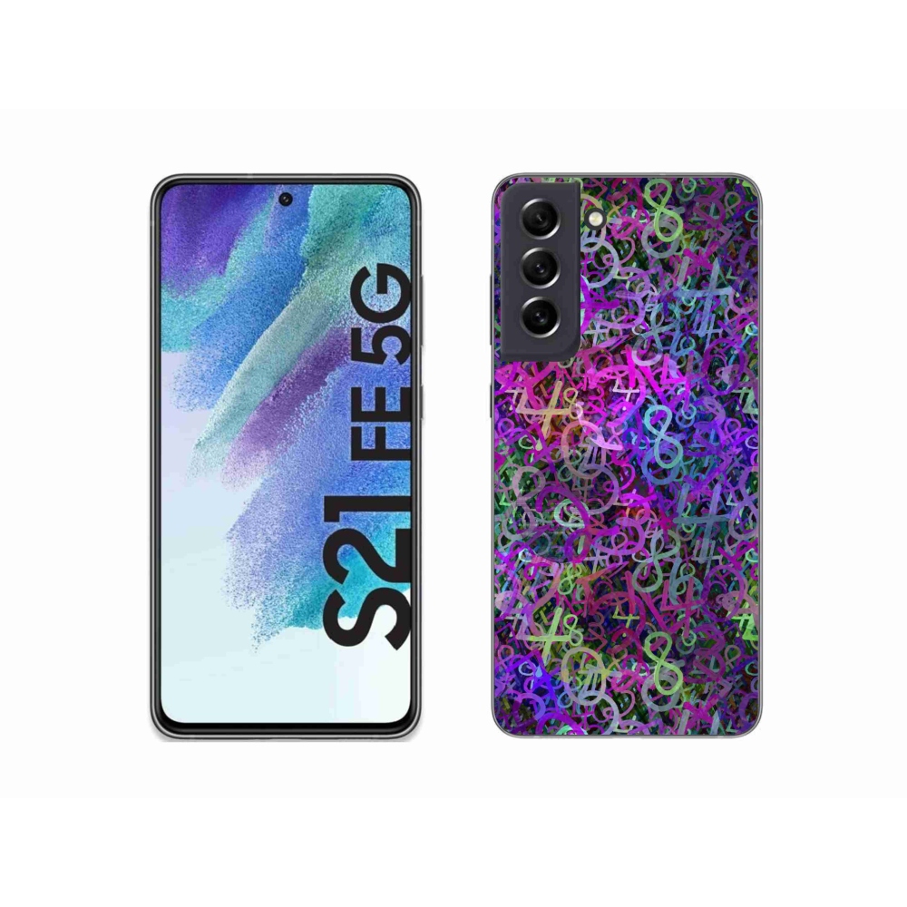Gelový kryt mmCase na Samsung Galaxy S21 FE 5G - abstraktní motiv 25