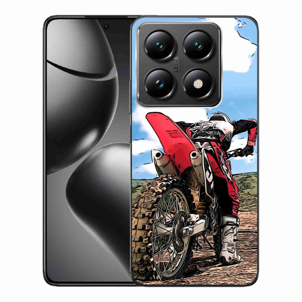 Gelový kryt mmCase na Xiaomi 14T Pro - moto
