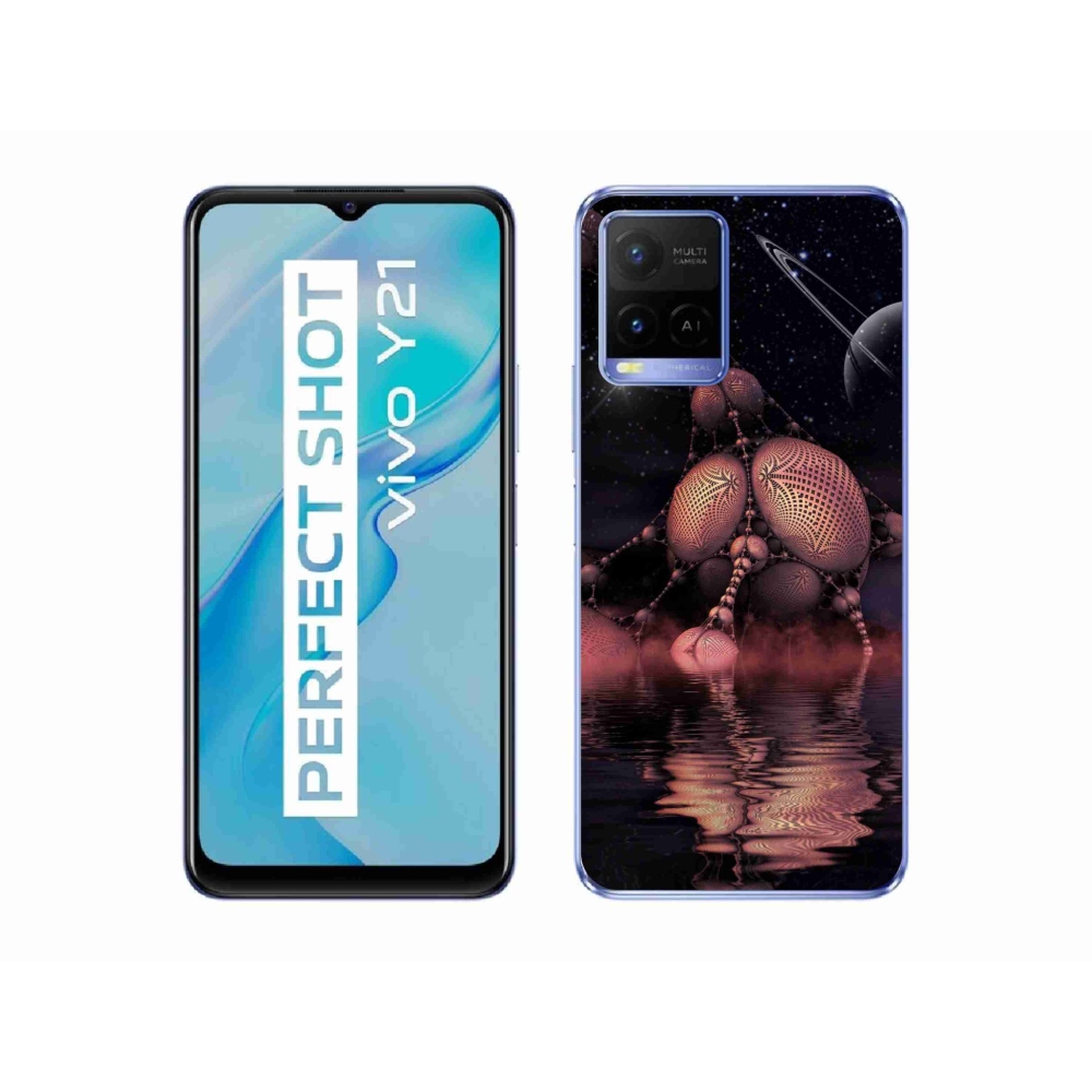 Gelový kryt mmCase na Vivo Y21/Y21s/Y33s - abstraktní motiv 19