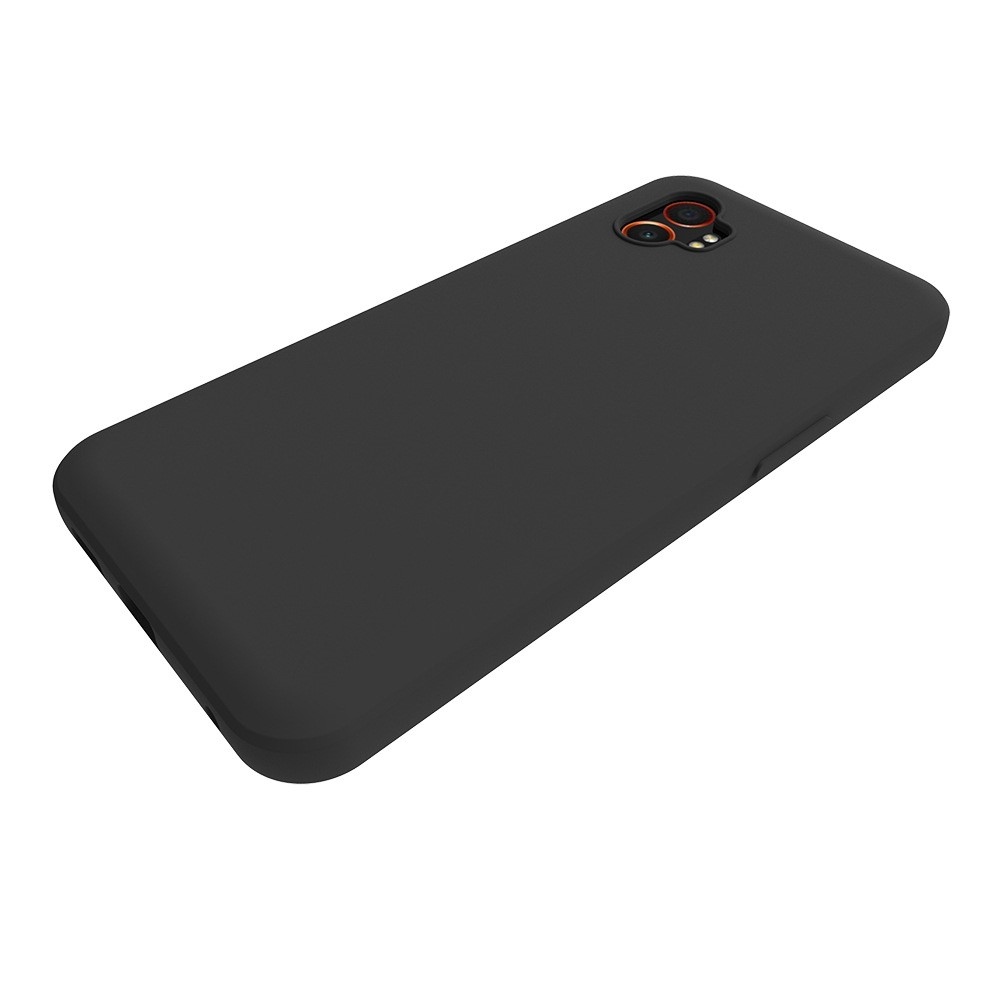 Matný gelový obal na Samsung Galaxy Xcover 7 Pro - černý