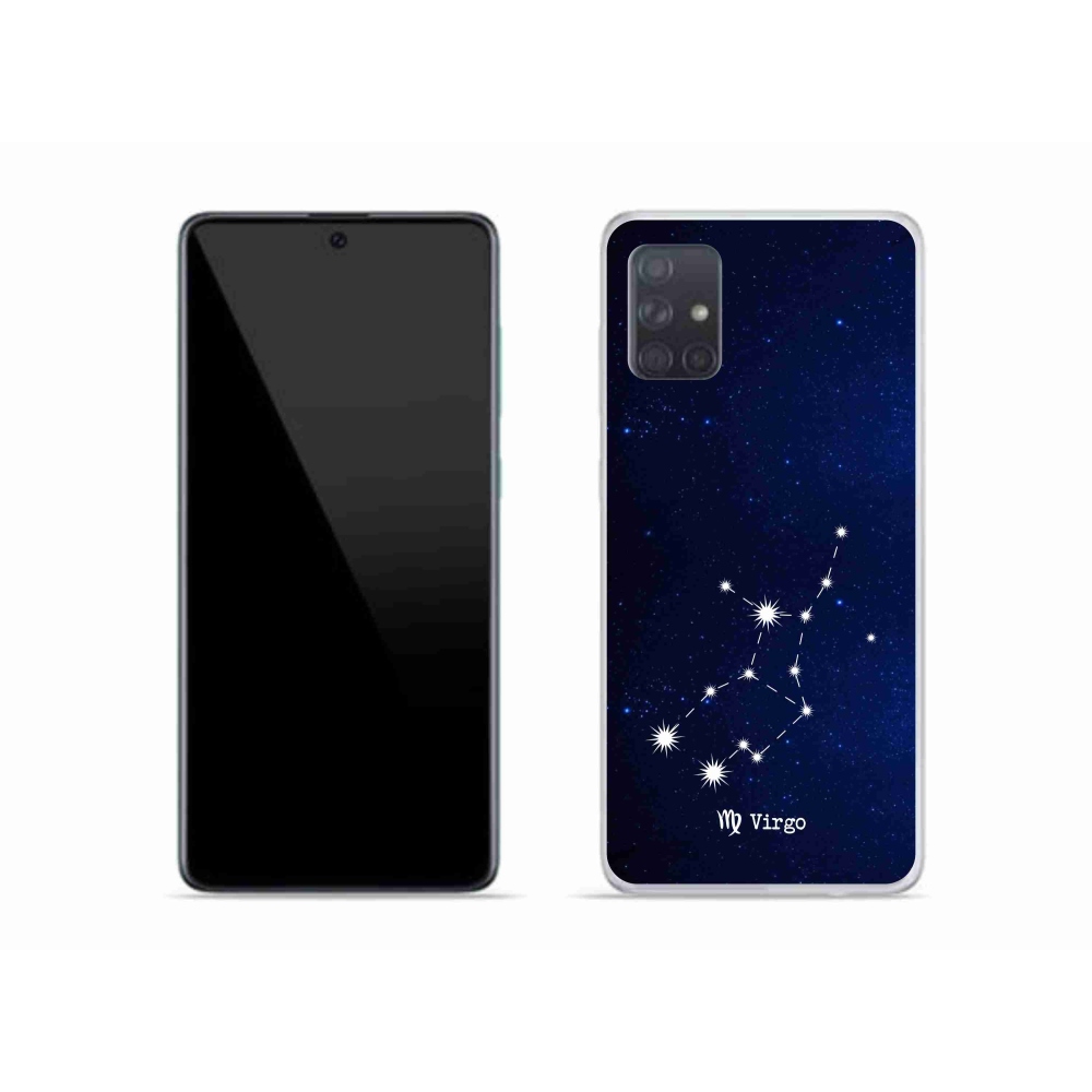 Gelový kryt mmCase na Samsung Galaxy A51 - souhvězdí Panny