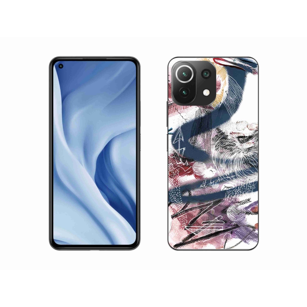 Gelový kryt mmCase na Xiaomi 11 Lite 5G NE - abstraktní motiv 28