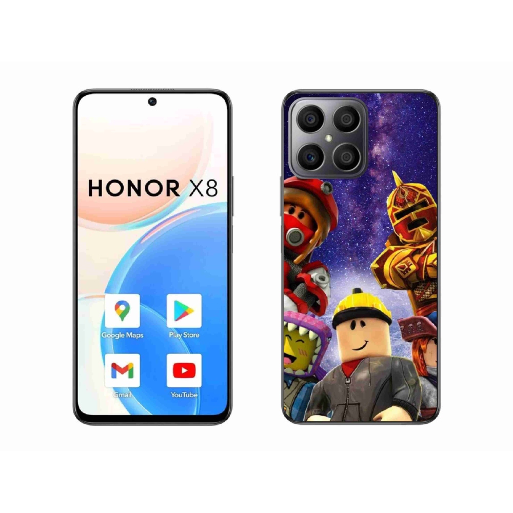 Gelový kryt mmCase na Honor X8 4G - roblox 3