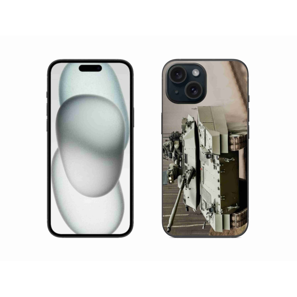 Gelový kryt mmCase na iPhone 15 - tank 2