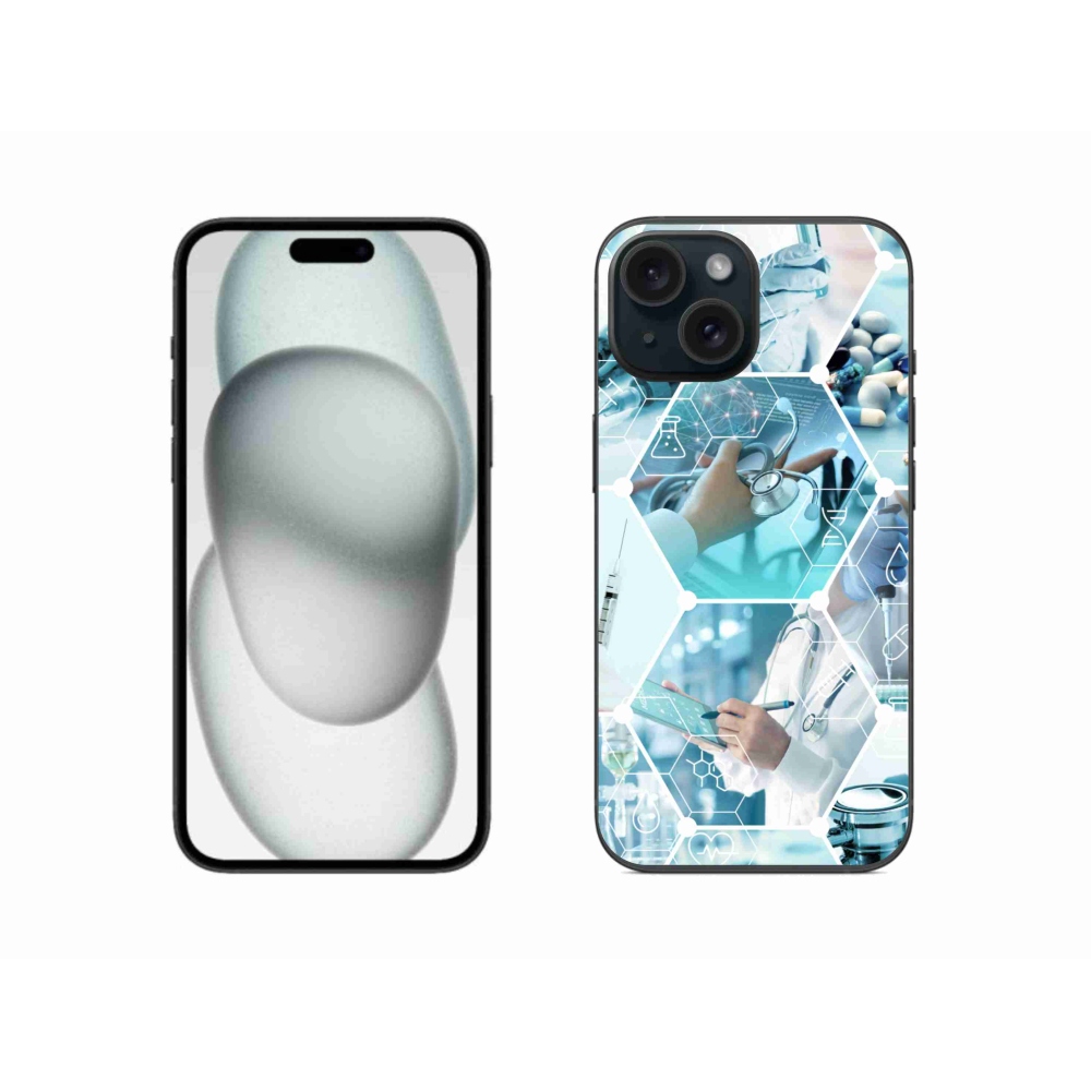 Gelový kryt mmCase na iPhone 15 - zdravotnictví