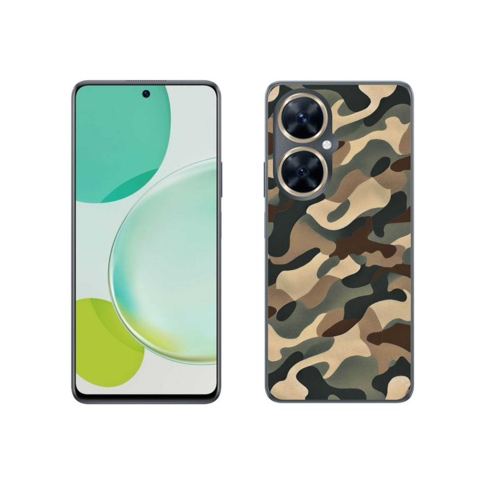 Gelový kryt mmCase na Huawei Nova 11i - maskáčový vzor 11