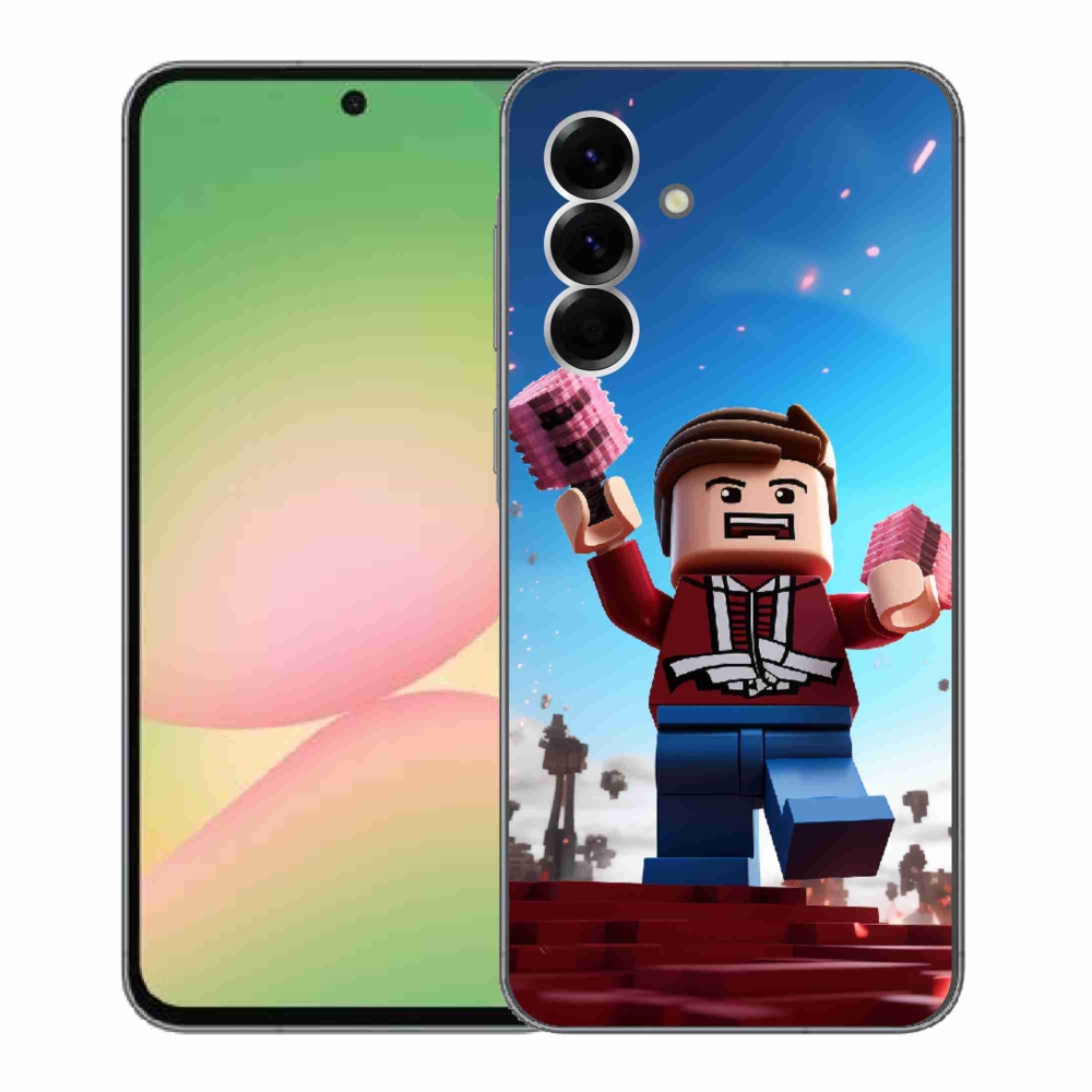 Gelový kryt mmCase na Samsung Galaxy A56 5G - roblox 2