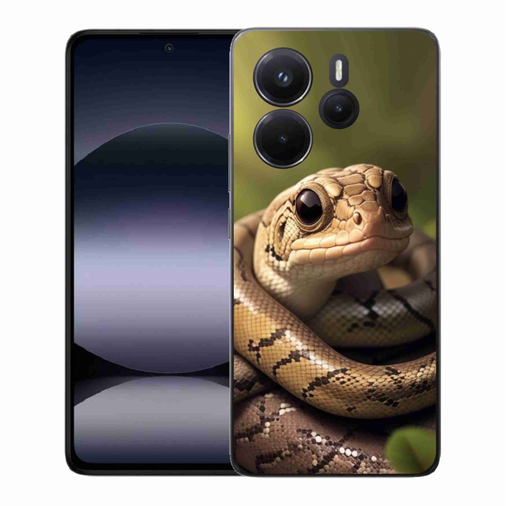 Gelový kryt mmCase na Xiaomi Redmi Note 14 - had 1