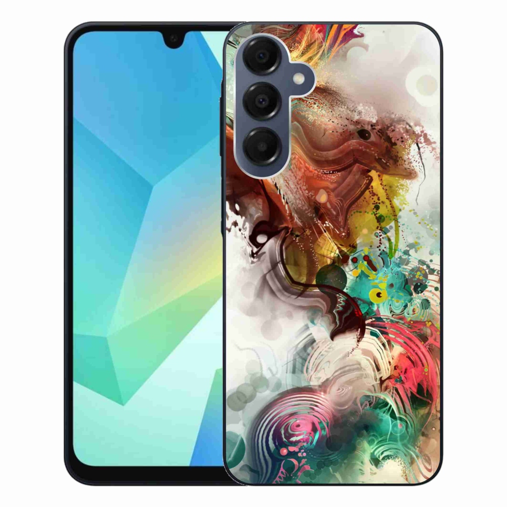 Gelový kryt mmCase na Samsung Galaxy A16 4G/5G - abstrakt 1