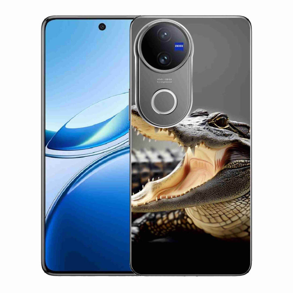 Gelový kryt mmCase na Vivo V50 5G - krokodýl