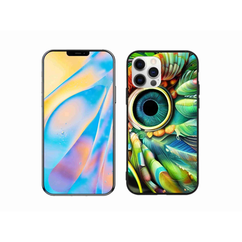 Gelový kryt mmCase na iPhone 12 Pro - abstraktní motiv 18